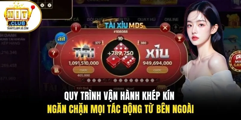 Quy trình vận hành khép kín ngăn chặn mọi tác động từ bên ngoài